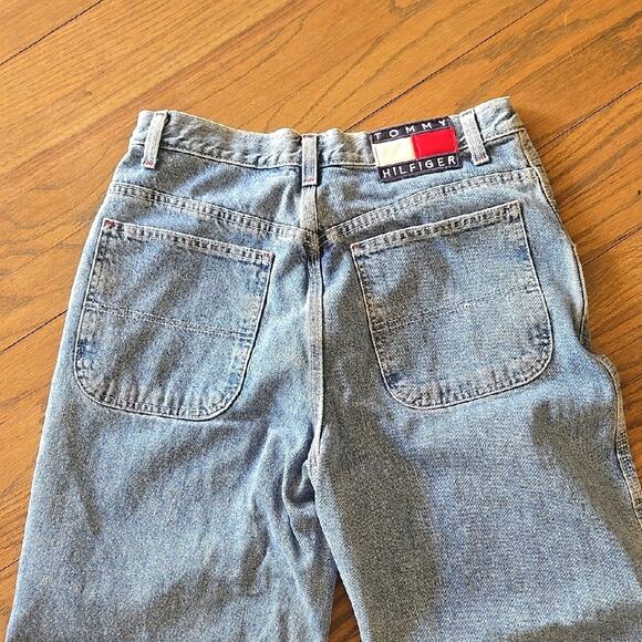 Vtg 1990s Tommy Hilfiger Wide Leg Womens Jeans - Picture 8 of 8